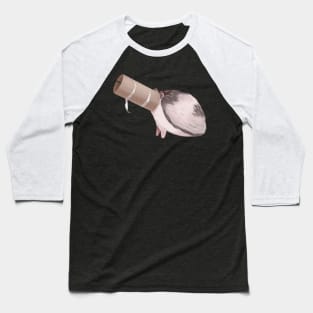 Toilet Paper Roll Hedgehog Baseball T-Shirt